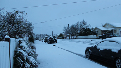 Amazing photos of New Zealand's snow storm