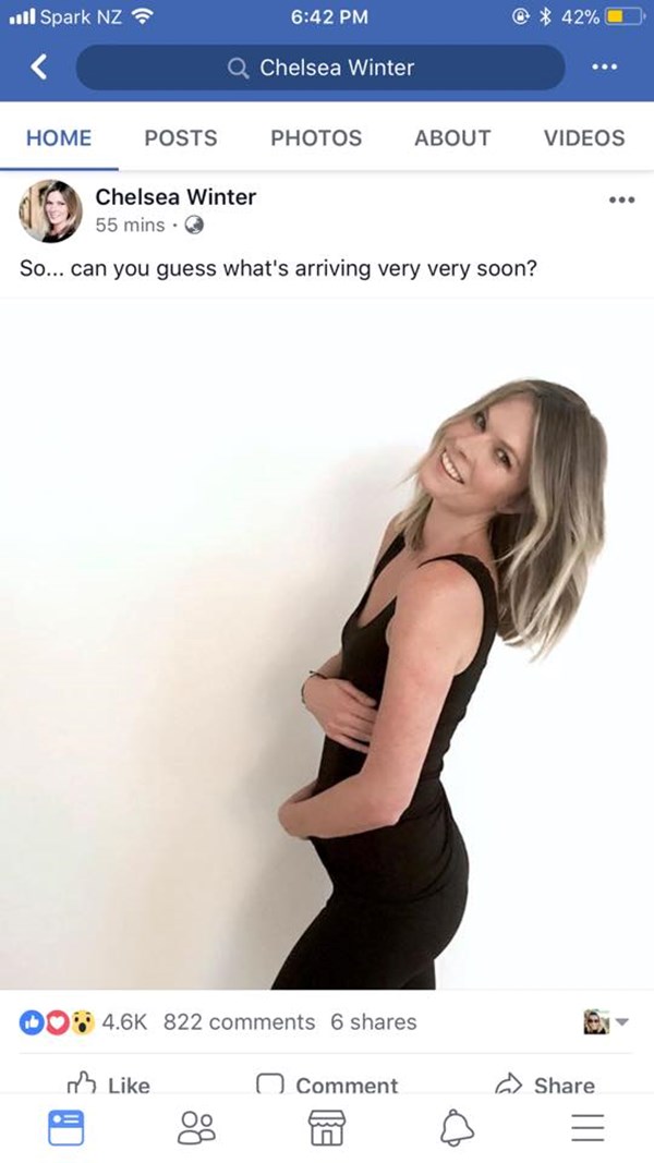 winter baby announcements