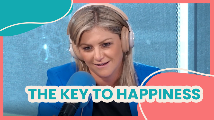 Toni shares her top tip for happiness