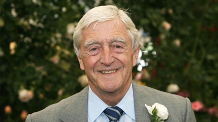 Michael Parkinson at the Chelsea Flower Show in London in 2007. Photo / Getty Images