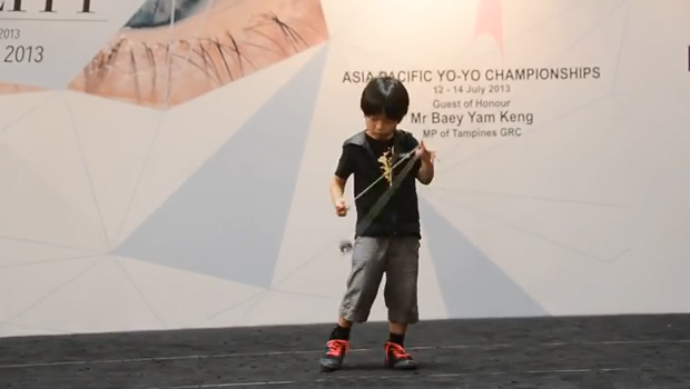 6-Year-Old Yo-Yo Wonder Boy