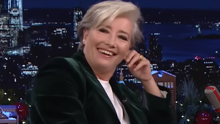 Emma Thompson hilariously responds to the viral video of her enthusiastically dancing at Adele's concert