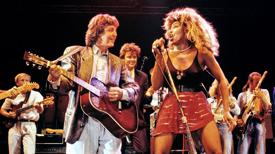 WATCH: Paul McCartney, Tina Turner, Elton John and more perform incredible live cover of 'Get Back'