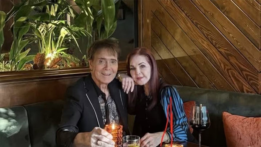 Sir Cliff Richard and Priscilla Presley reunite in Christchurch