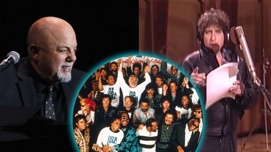 Billy Joel recalls Stevie Wonder teaching Bob Dylan how to sing like himself