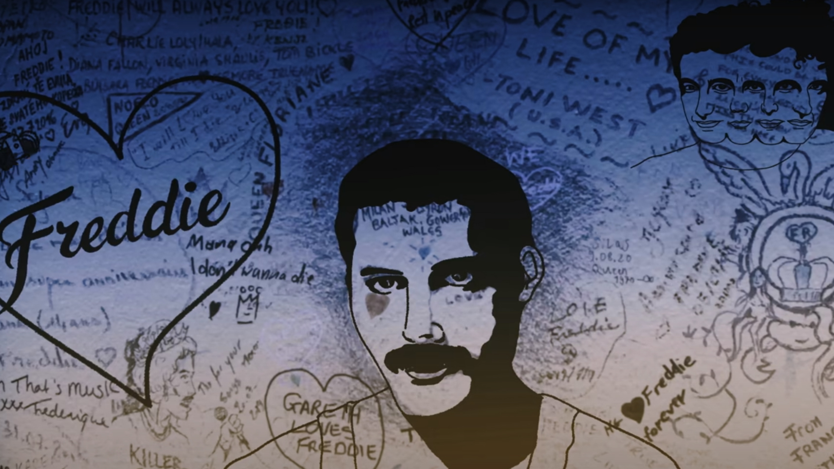 Queen releases poignant music video for never-before-heard song recorded by Freddie Mercury 'Face It Alone'