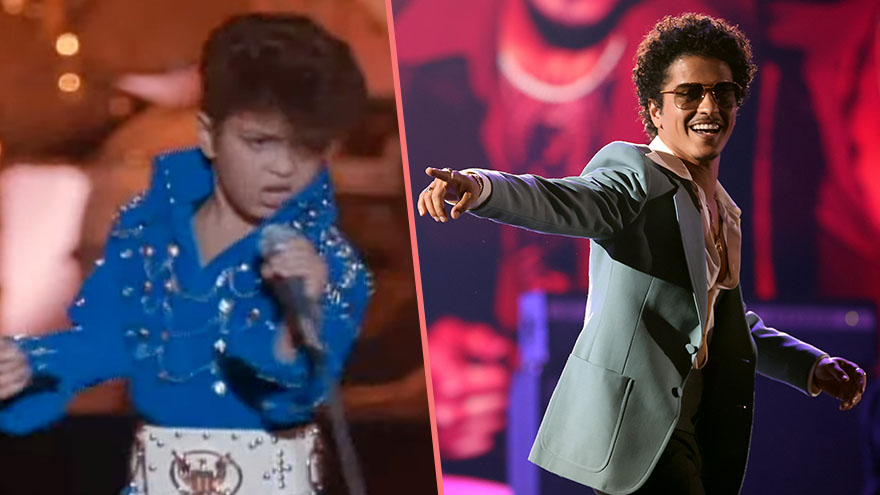 Watch 6-year-old Bruno Mars playing 'young Elvis' in Honeymoon in Vegas