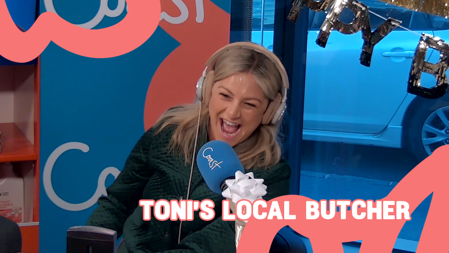 Toni praises the 'well hung butcher'