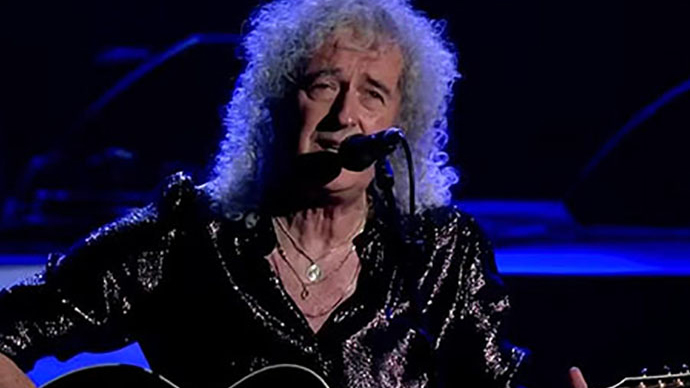 Queen's Brian May performs stunning acoustic rendition of 'Love of My Life' at Taylor Hawkins tribute concert