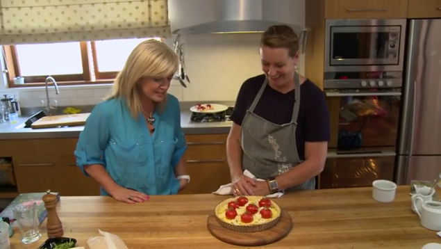 Lorna’s Cooking School with Allyson Gofton: Bocconcini And Tomato Tart