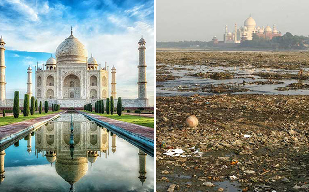 15 Famous Landmarks Zoomed Out To Show Their Fascinating Surroundings
