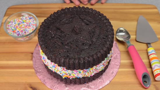 Giant Oreo Cake