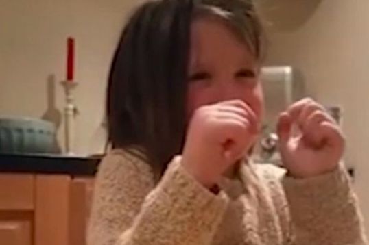 Tearful Girl Wants To Be Vegetarian