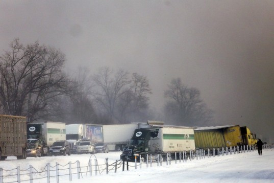 Winter Driving: Chilling Footage