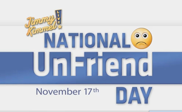 It's Unfriend Day!