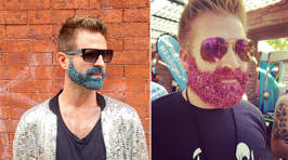 The New Man Trend: Glitter Beards