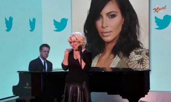 Bette Midler Sings the Tweets of Kim Kardashian