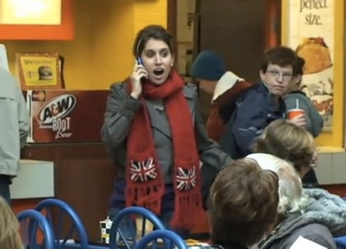 Christmas Food Court Flash Mob