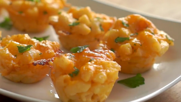 Mini Mac And Cheese Bites