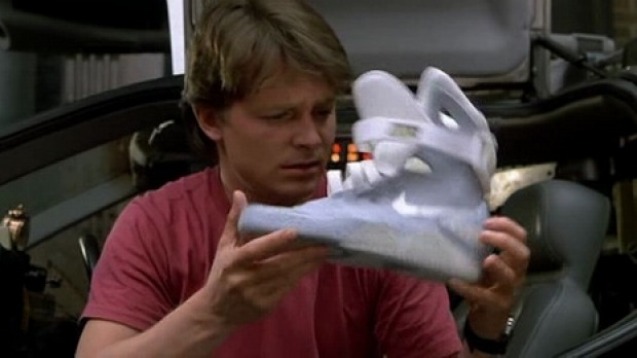 Great Scott! "Back to the Future" self-lacing shoes are here!