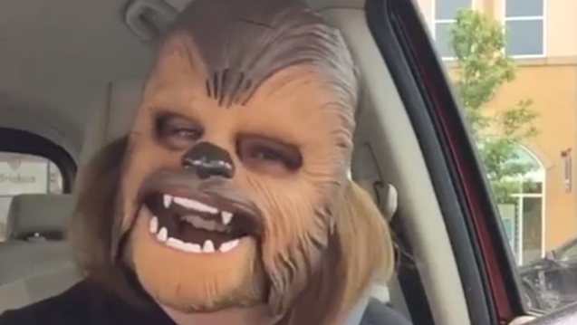 Viral Chewbacca mask video sets new  Face Book record for most views