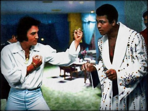 When Elvis Met Muhammad