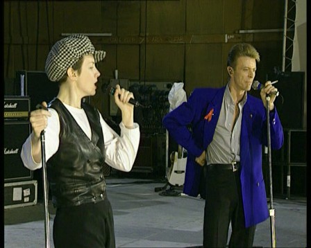 Queen, Annie Lennox and David Bowie: Under Pressure rehearsal