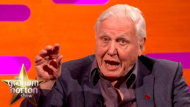 Sir David Attenborough on The Graham Norton Show
