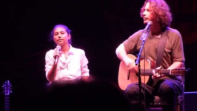 Chris Cornell with his daughter Toni: Redemption Song