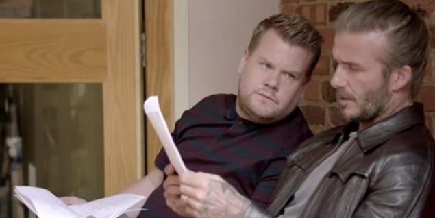 James Bond auditions: Beckham vs Corden