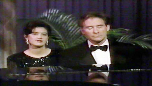 Kevin Kline and Phoebe Cates on Sesame Street