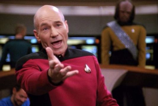 Jean-Luc Picard: Make It So (Xmas version)