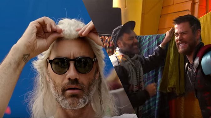 Taika's hilarious bloopers reel