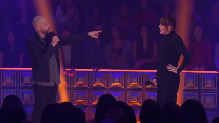 Celebrity rap battle: Molly Ringwald and Jon Cryer go toe to toe