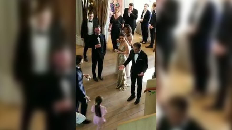 The royal wedding reception 