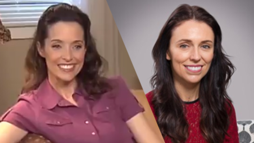 Jacinda Ardern's TV doppelgänger