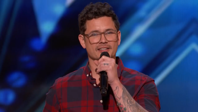 An incredible moment on America's Got Talent for this father of six