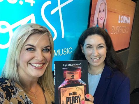 Lorna chats to Kirsten McKenzie about her latest horror novel Doctor Perry