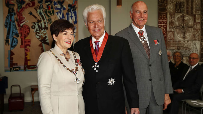 It's Sir John Rowles now!