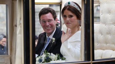Eugenie's second dress Eugenie's second dress