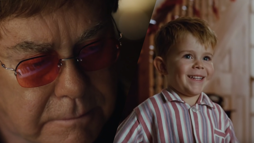Elton's Christmas ad 