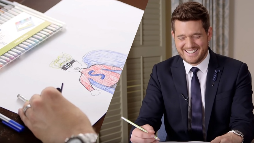 Michael draws for sick Kiwi kids 