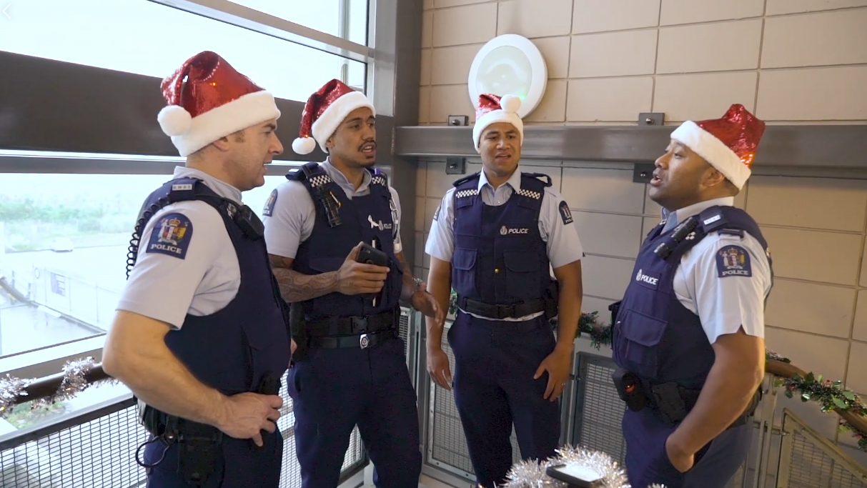NZ Police release Christmas mashup 
