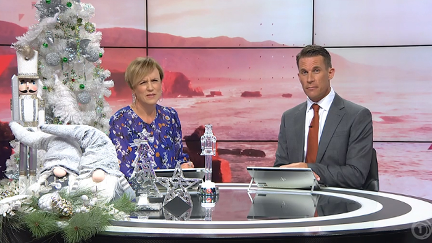 Hilary and Jeremy catch holiday fever 