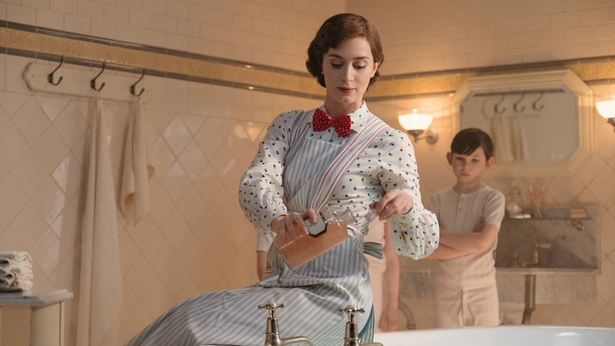 The Mary Poppins bath trick