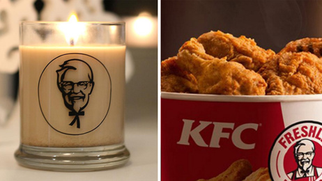 Smell KFC's new gravy scented candle!
