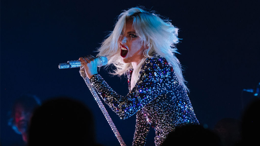 Lady Gaga's stellar performance 