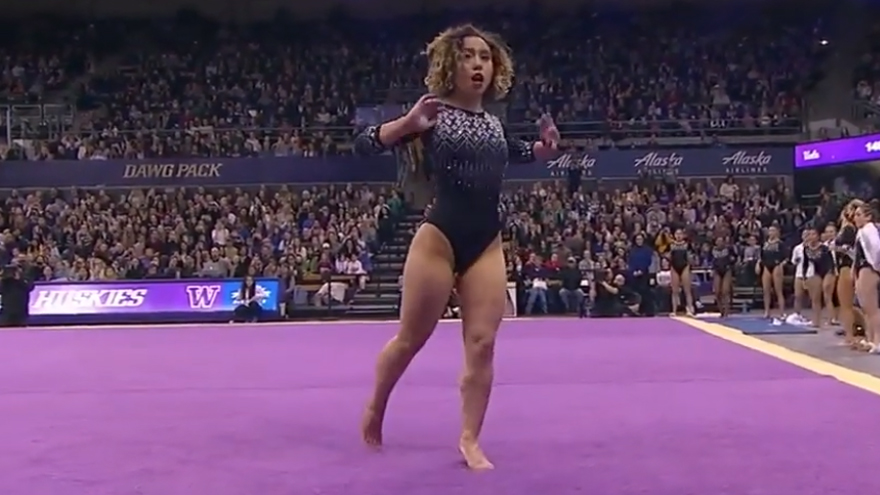 Katelyn's perfect routine 