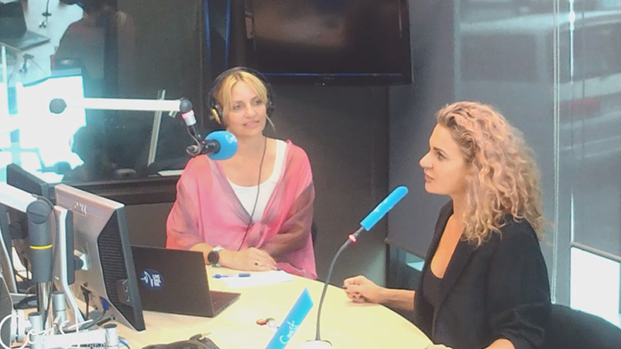 Danielle Cormack shocks Mel and JT during the Quick Fire Five