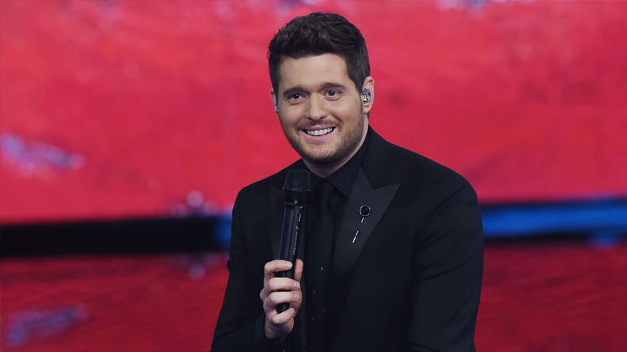 Michael Bublé stunned at concert
